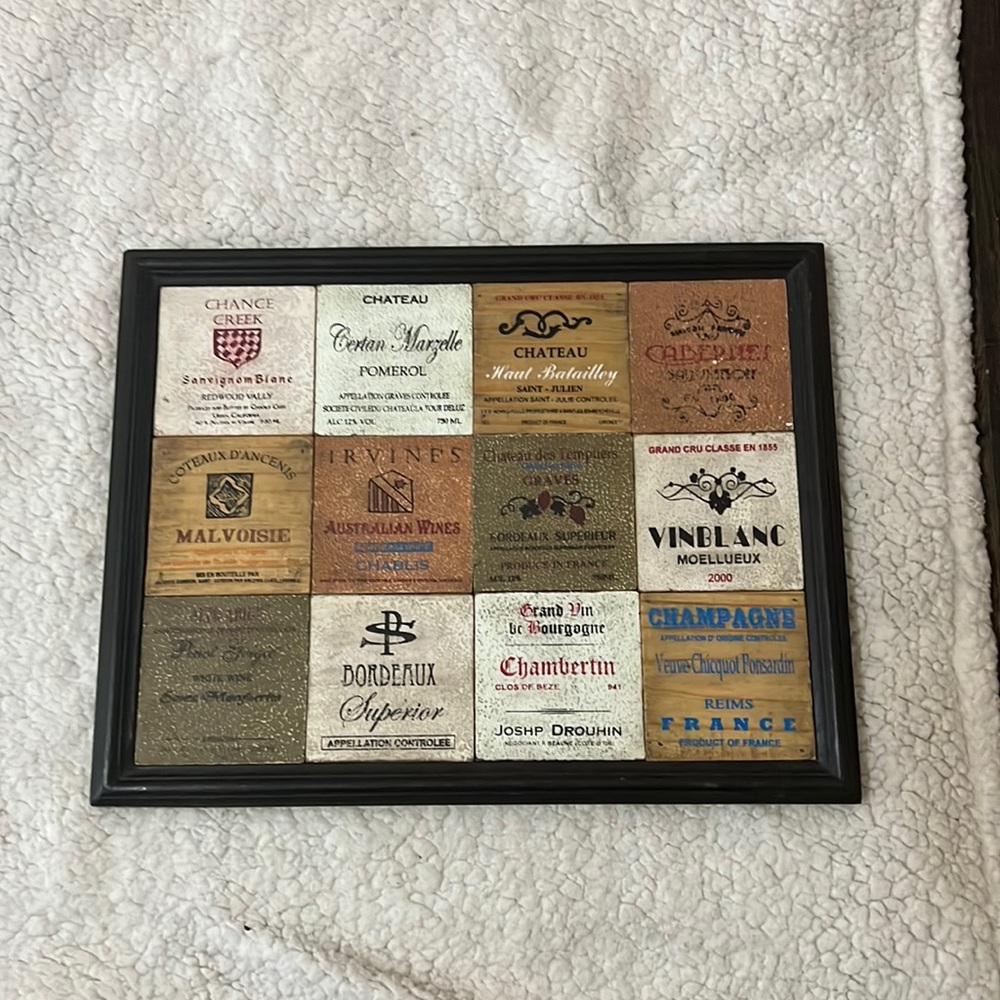 Wine coasters picture